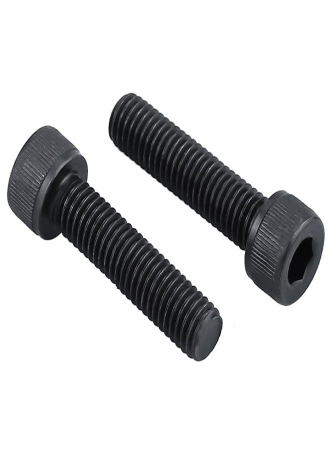 EASTLO M6-1.0 x 30mm Socket Head Cap Screws, 12.9 Grade Alloy Steel, Black Oxide Finish, Full Thread, Coarse Thread, Allen Hex Drive, 25 pcs - Image 5
